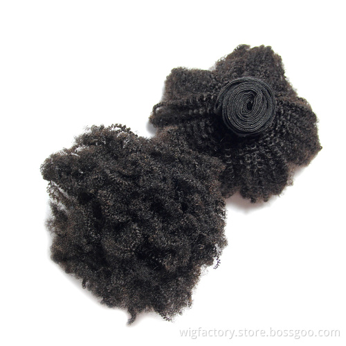 Cheap cuticle aligned hair,afro curl unprocessed human hair bundles  raw indian hair,wholesale hair vendors
